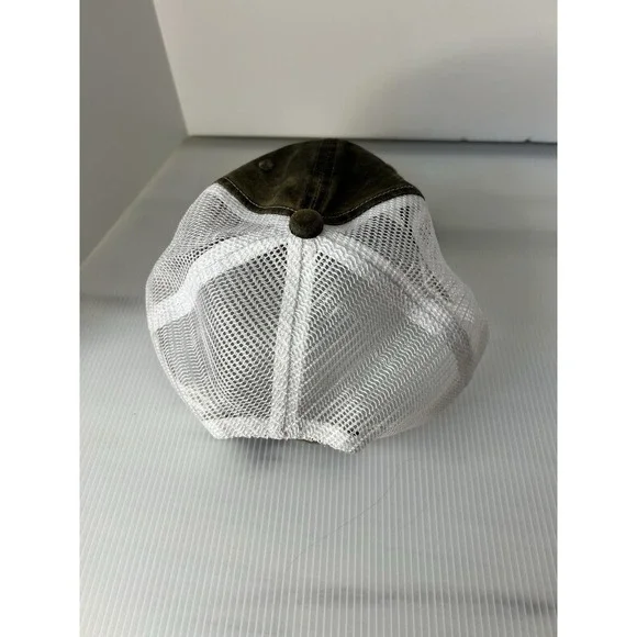 Yellow Stone Dutton Ranch Trucker Cap Hat Unisex Men's‎ Women's Brown/Ivory New - Picture 3 of 4